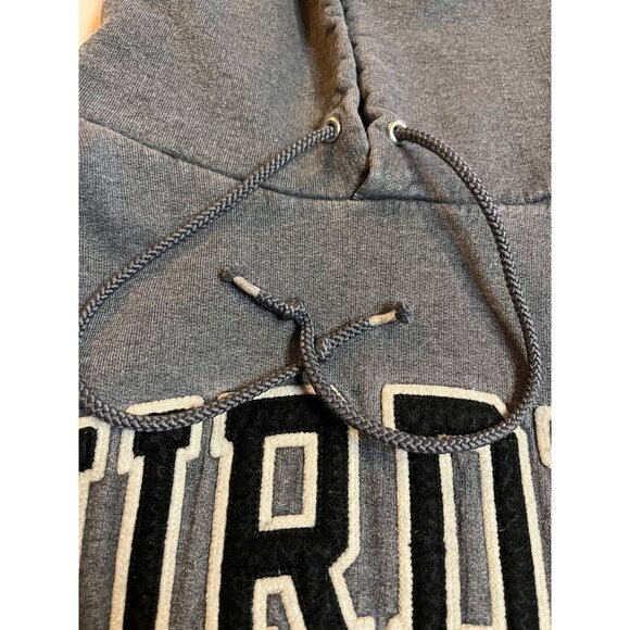 Vintage Champion Purdue University men’s Gray Hooded Sweatshirt L unisex hoodie - Picture 7 of 10